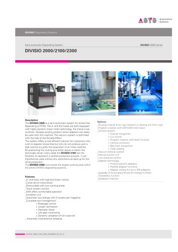 DIVISIO 2000/2100/2300