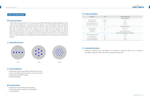 Multi-core optical cable