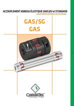 Accouplement sans jeu à entretoise aluminium ``GAS/SG-AL``