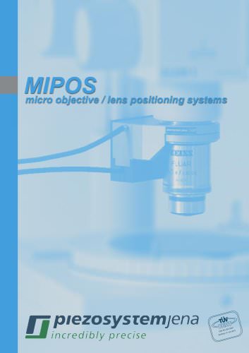 MIPOS Catalog (microscope objective positioner)