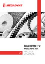 Welcome to Megadyne product brochure