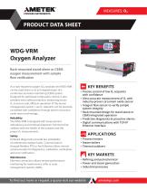 WDG-VRM Oxygen Analyzer