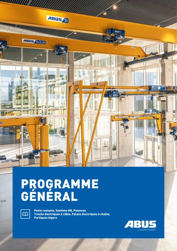 Programme g&eacute;n&eacute;ral