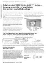 Reali-Slim TT® turntable bearings