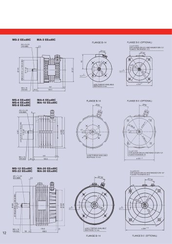 AC Servo motors MA - EE xdllC Series