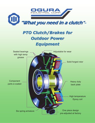 PTO Clutch/Brakes brochure