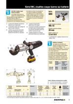 Hydraulic, Electric and Manual Cutters - 7