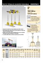 SÉRIES SL & SBL PORTIQUES DE MANUTENTION   HYDRAULIQUES TÉLESCOPIQUES - 4