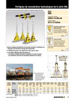 SÉRIES SL & SBL PORTIQUES DE MANUTENTION   HYDRAULIQUES TÉLESCOPIQUES - 5