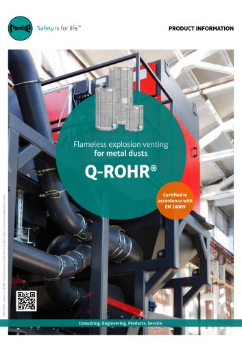 Q-Rohr metal dust Product Information