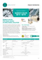 Quench Valve Product Information