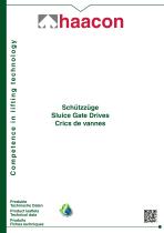 Sluice Gate Drives