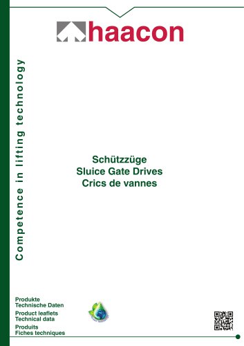 Sluice Gate Drives