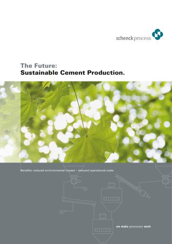 Sustainable Cement Production