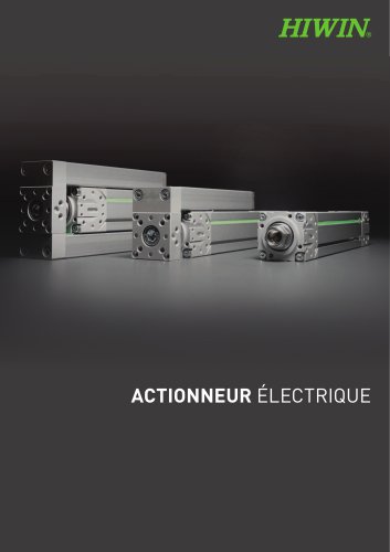 Catalogue Actionneur &eacute;lectrique EA