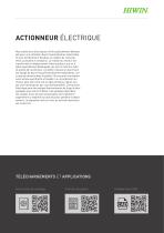Catalogue Actionneur électrique EA-3