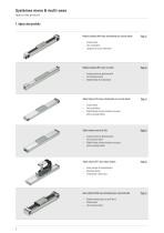Catalogue Axes linéaires et systèmes d'axes linéaires - 6