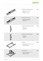 Catalogue Axes linéaires et systèmes d'axes linéaires - 7