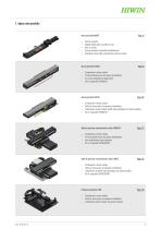 Catalogue Axes de précision & systèmes de précision - 7