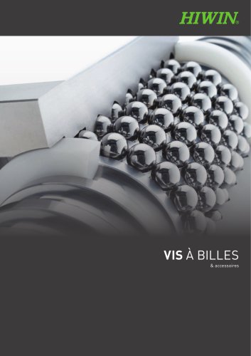 Catalogue Vis à billes