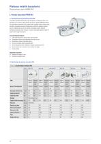 Tables rondes rotatives et basculantes - 12