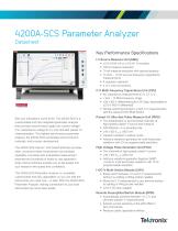 4200A-SCS Parameter Analyzer