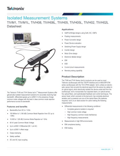 Isolated Measurement Systems