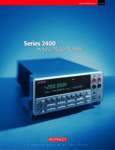 Series 2400 SourceMeter®Family