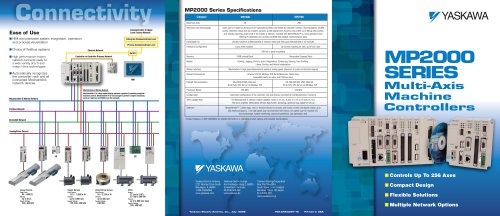 MP2000 SERIES Multi-Axis Machine Controllers