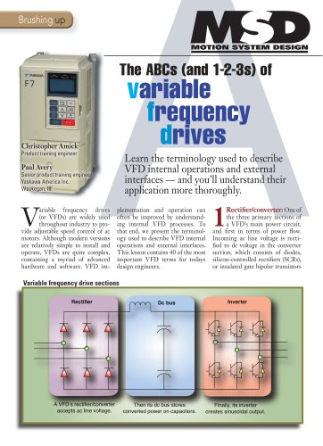 variable frequency drives