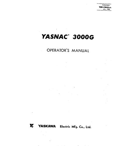 YASNAC 3000G