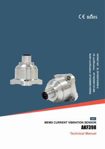 RION AKF398 MEMS CURRENT VIBRATION SENSOR