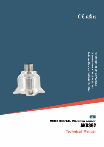 RION AKG392 MEMS DIGITAL VIBRATION SENSOR