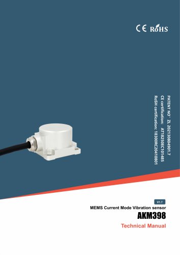 Rion AKM398 Vibration Sensor 