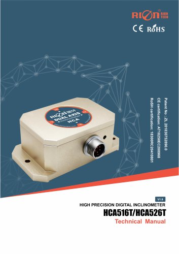 RION HCA516T/HCA526T INCLINOMETER