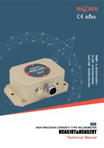RION HCA518T&HCA528T INCLINOMETER