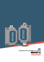 RION HDA446T  CANOPEN OUTPUT DYNAMIC TILT SENSOR 