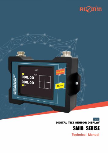 RION  SMI8SERIES DIGITAL TILT SENSOR DISPLAY