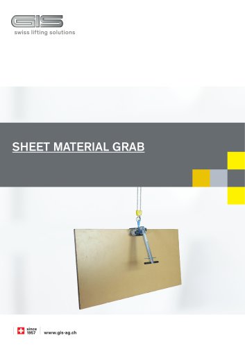 SHEET MATERIAL GRAB