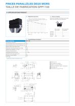 Technique de manutention Série de pinces GPP1000 - 5