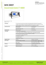 Ground bond tester P 1800D