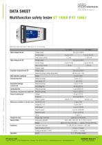 Hipot safety analyser KT 1886B