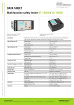 Hipot safety analyser LG 1800B