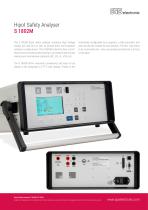Hipot Safety Analyser S 1802M