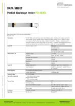 Partial discharge tester PD 4020L