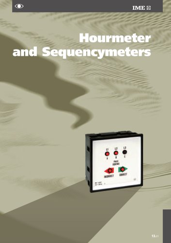 Hour meters and Phase-sequence