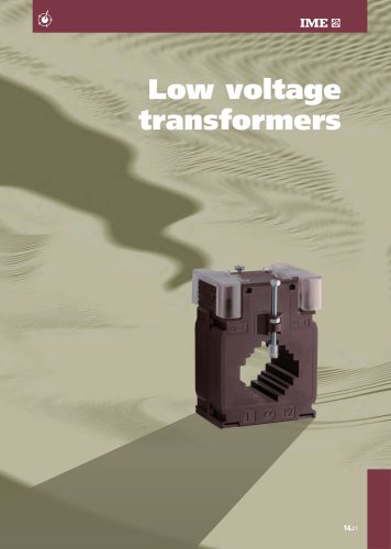 Low voltage transformers