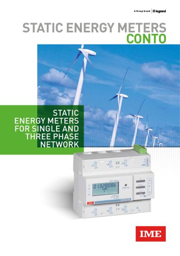 STATIC ENERGY METERS CONTO