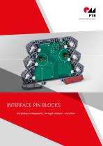 PTR HARTMANN Interface Pin Blocks - Brochure