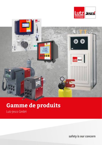 Gamme de produits